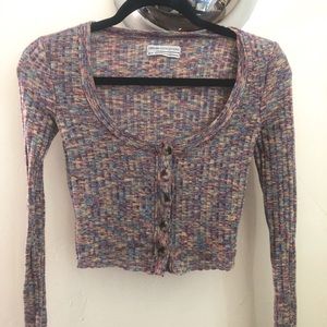 urban outfitters knit crop top